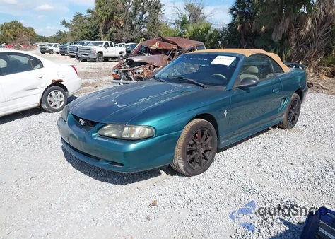 1997 Ford Mustang из США, поврежденный, VIN 1FALP444XVF155663